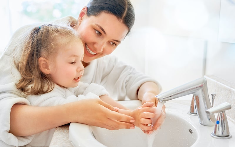Çocuklarda el yıkama alışkanlığı hakkında faydalı bilgiler blog  sayfamızda...