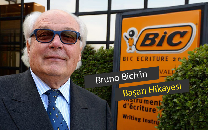 Bruno Bich ve Bic markasının başarı hikayesi Ofix Blog'da...